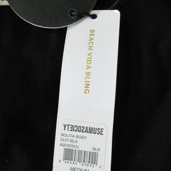 Amuse Society Black 'Lolita' Body Suit - Picture 9 of 9